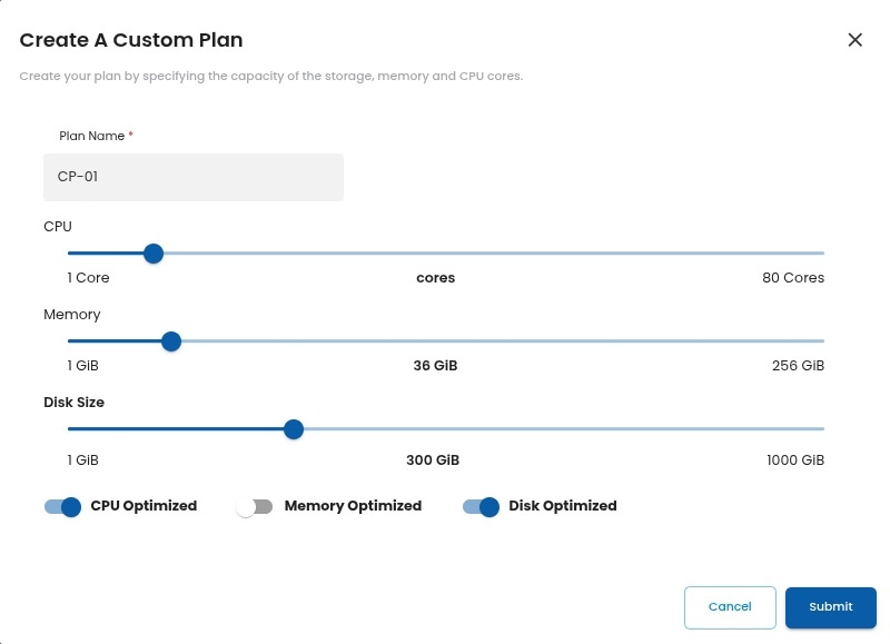 custom-plan
